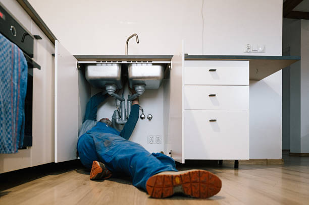 Professional Drain Cleaning technician working in Old Chatham, NY
